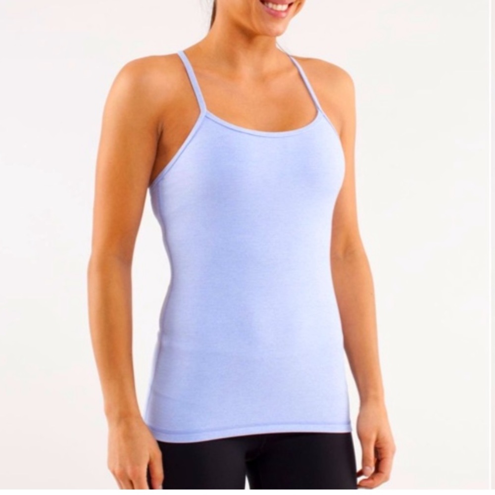 Lululemon Lavender Power Y Tank